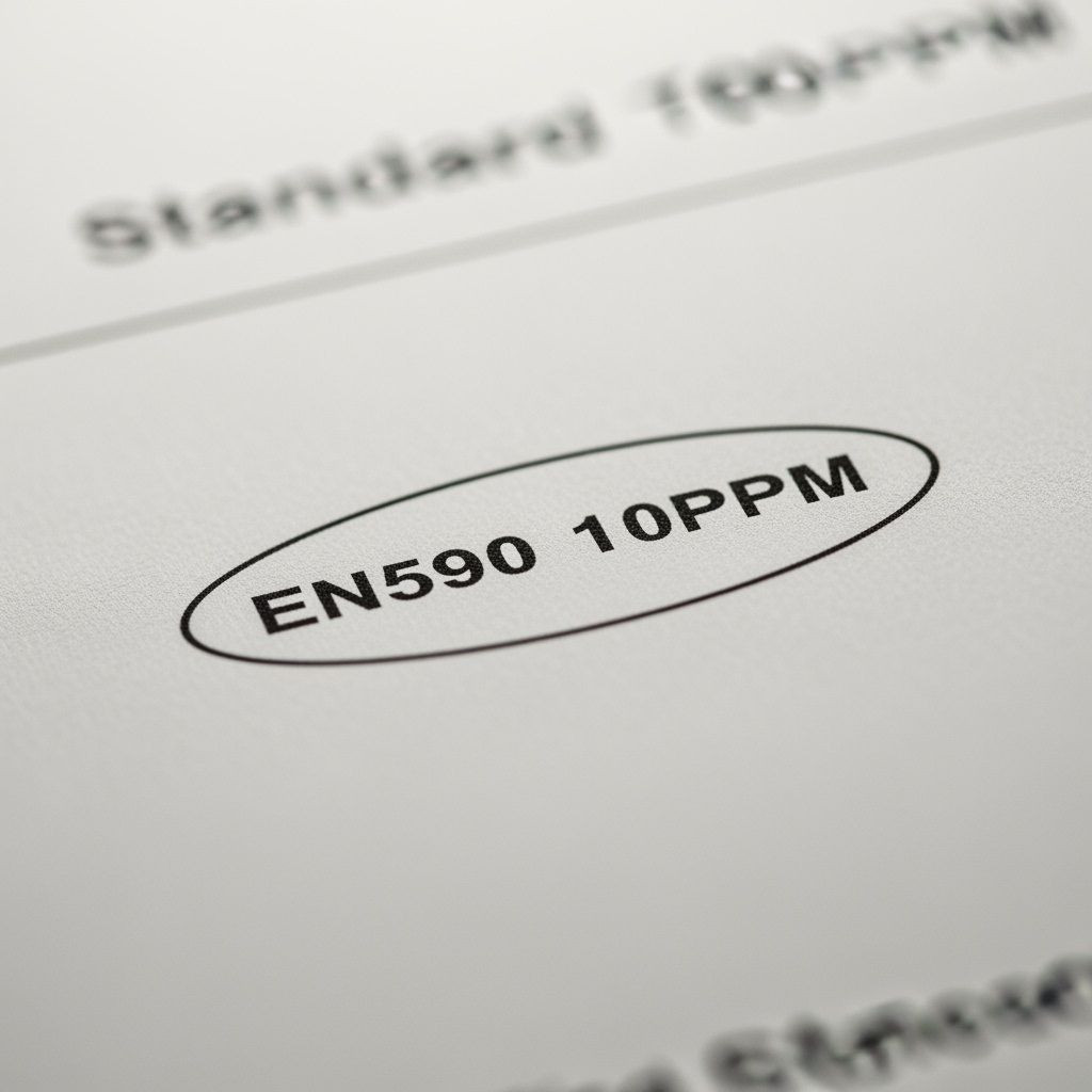 EN590 10PPM European standard for automotive diesel