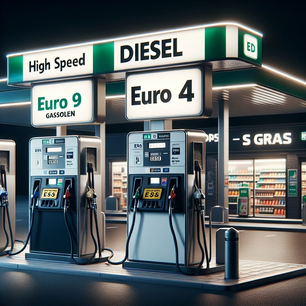 High Speed Diesel EURO 4 Grade Gasoline